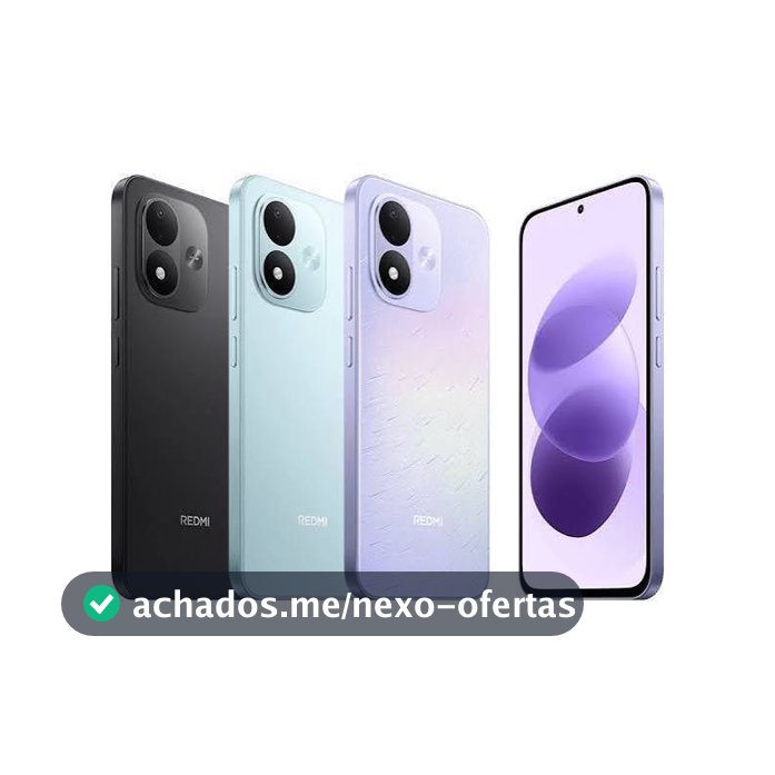 Smartphone Xiaomi Redmi Note 17 4G 256gb 128gb Lançamento! Novo Lacrado Original
