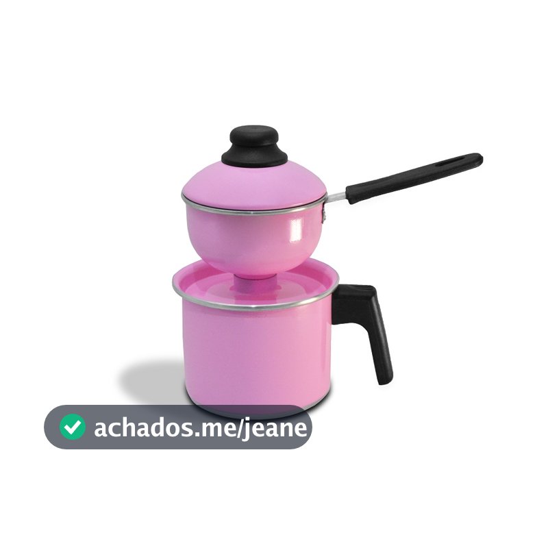 Cuscuzeiro Individual e Cozi Vapore Rosa
