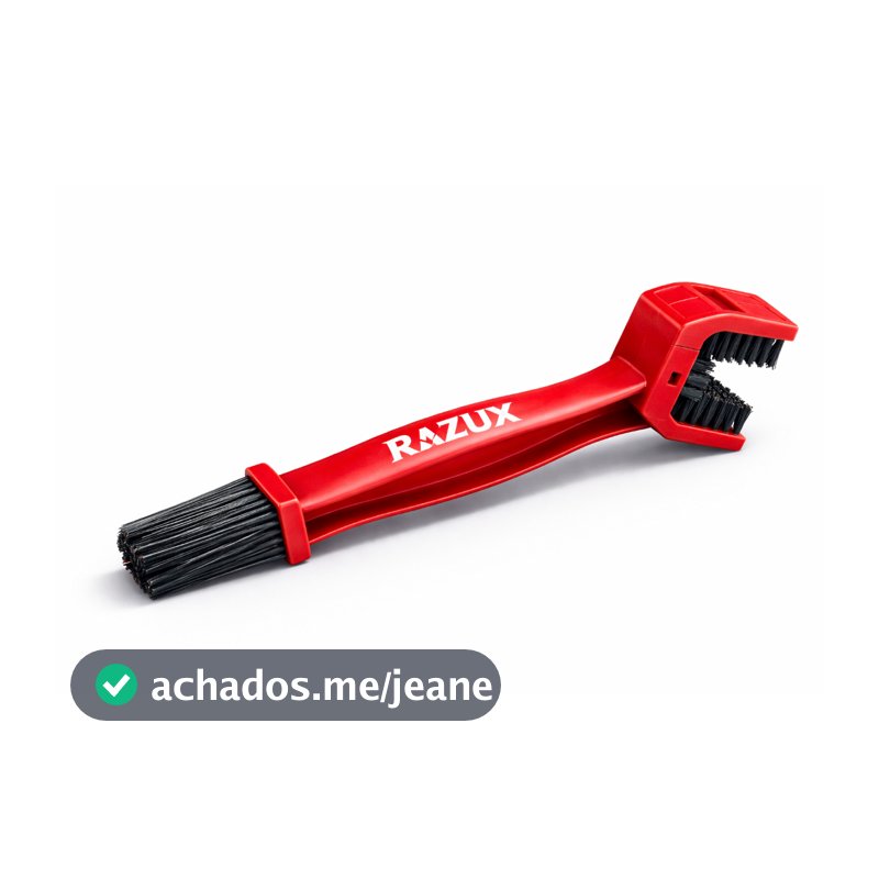 Escova Para Limpeza De Corrente De Moto Razux Uso Profissional