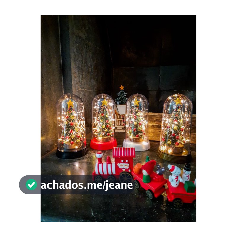 Luminária Árvore De Natal Com Enfeite De Natal Enfeite de Mesa Centro de mesa Luzes de Fada Presente de Natal Estrela de Natal G Amor Lindo Boutique