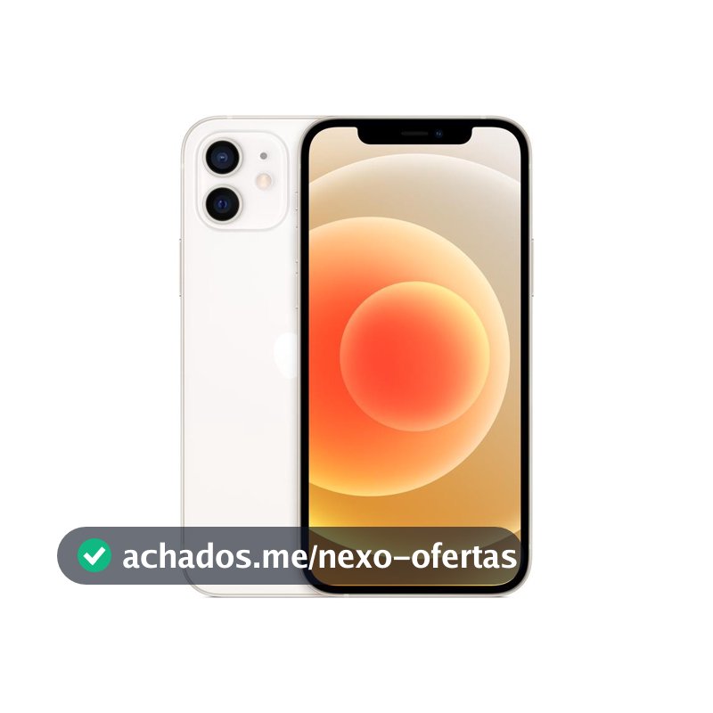Usado: iPhone 12 64GB Branco Bom - bateria 70% - Trocafy - Apple