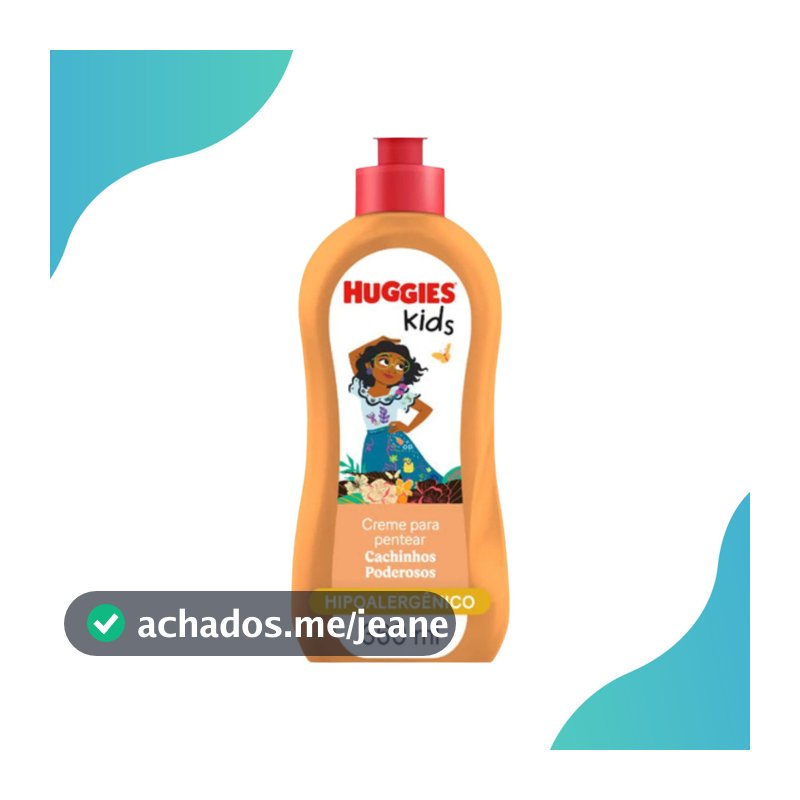 Creme para Pentear Huggies Kids Cachinhos Poderosos 360 ml