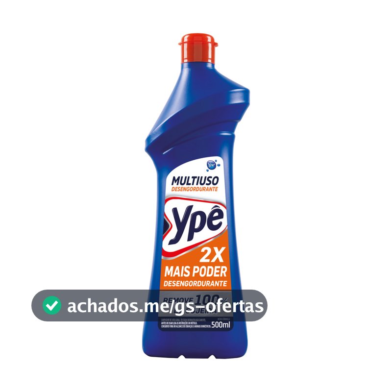 Limpador Multiuso Ypê Desengordurante 500ml