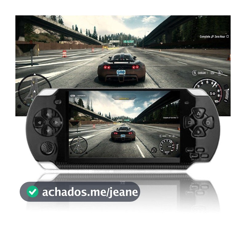 Console De Mão De 4,3 Polegadas Com 10000 Jogos 8GB/PSP/Jogador/PSV/PSVita