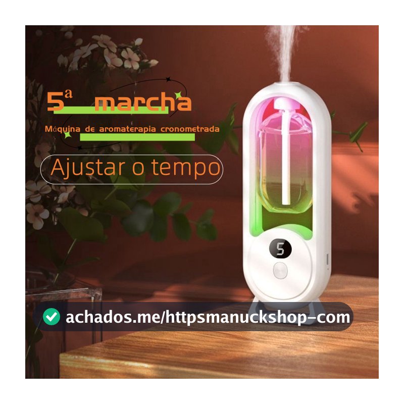 Aromatizador Automática Difusor de Essencia Aroma e Umidificador de Ar Multifuncional F2
