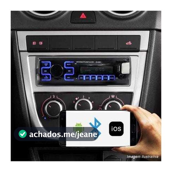Radio Mp3 Plus Tay Tech Bluetooth 4 Canais De 45w Rms 2 Usb (OFERTA RELÂMPAGO)