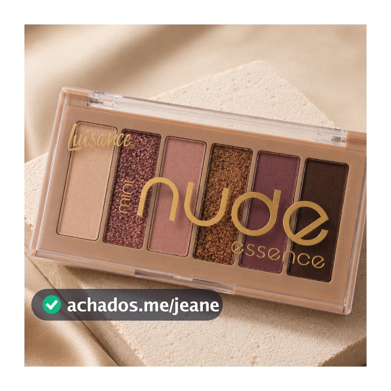 Paleta De Sombras Cor Nude Essence Da Luisance