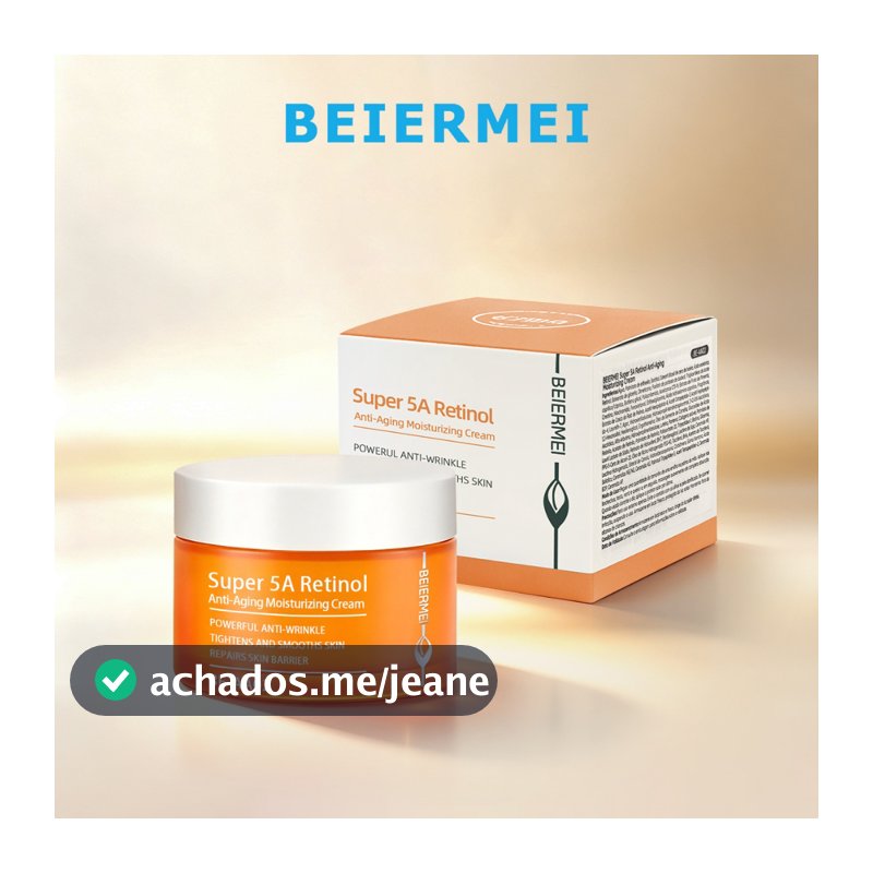 BEIERMEI Creme Hidratante Facial Anti-Aging Retinol Wrinkle 30g/10.1FL Hidratante, nutritivo, hidratante e reafirmante