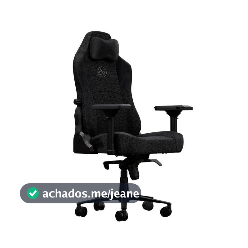 Cadeira Gamer Elements Ergonômica Lunari Fearless Preta