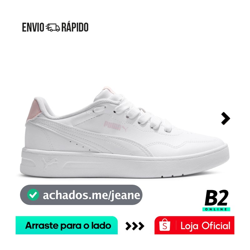 Tênis Puma Court Lally Feminino Original Com Nota Fiscal e Garantia
