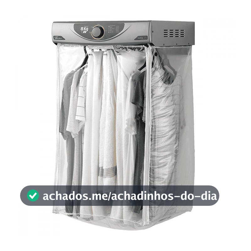 Secadora de Parede Fischer Super Ciclo 8 Kg com Timer Contínuo Cor Silver