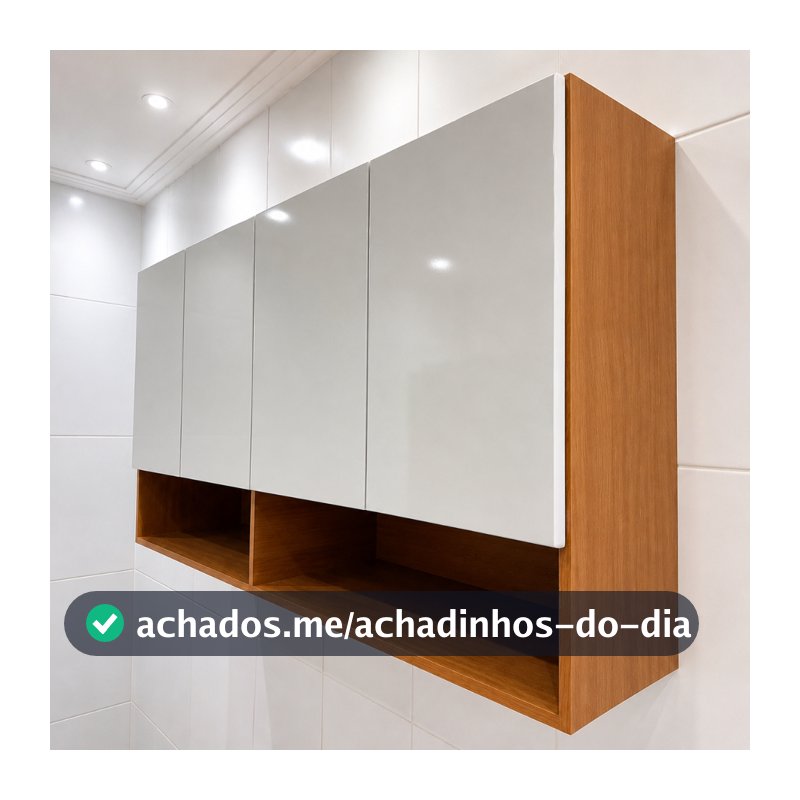 Armario Multiuso 4 Portas Modelo Aereo Bela Ed Exclusiva