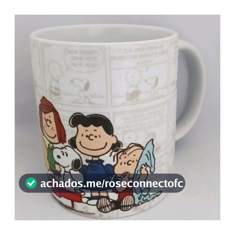 Caneca Personalizada de Cerâmica Nostalgia desenho animado Snoopy