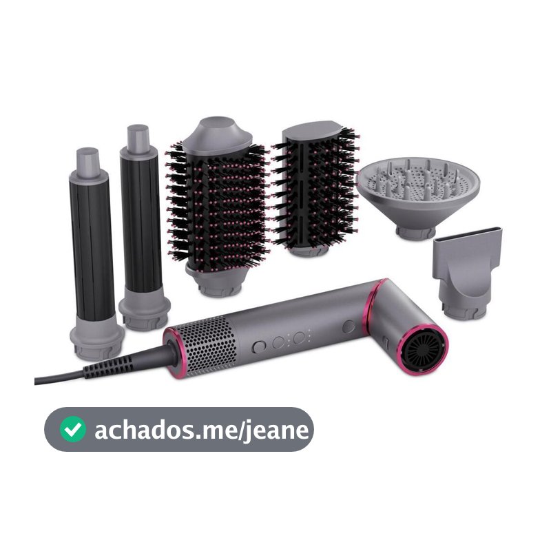 Secador de Cabelos Philco PSD16A Motor BLDC 1450W + 5 Acessórios