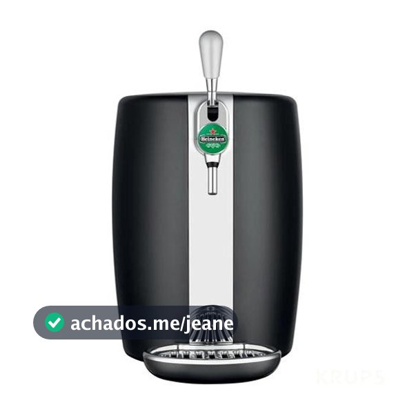Chopeira Beertender Krups Heineken com Capacidade de 5 Litros Preta - B101_CHOP
