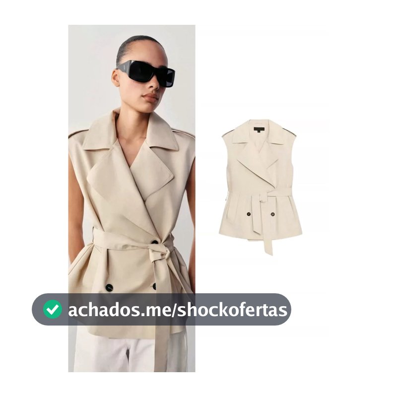 Verão novos produtos feminino lapela colete de lapela dupla6318264