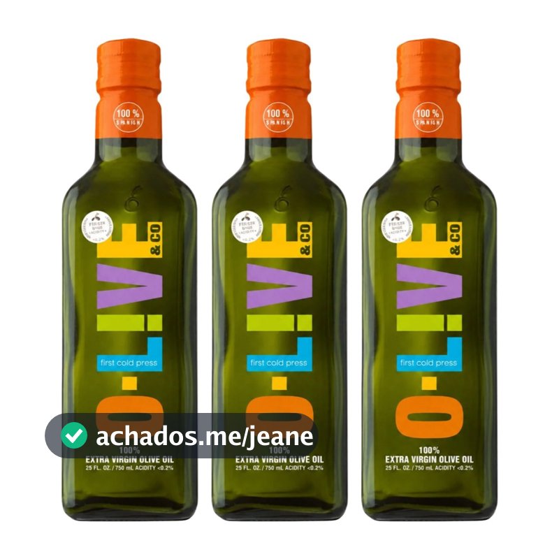 Kit 3x Azeite de Oliva Extra Virgem O-live 450ml