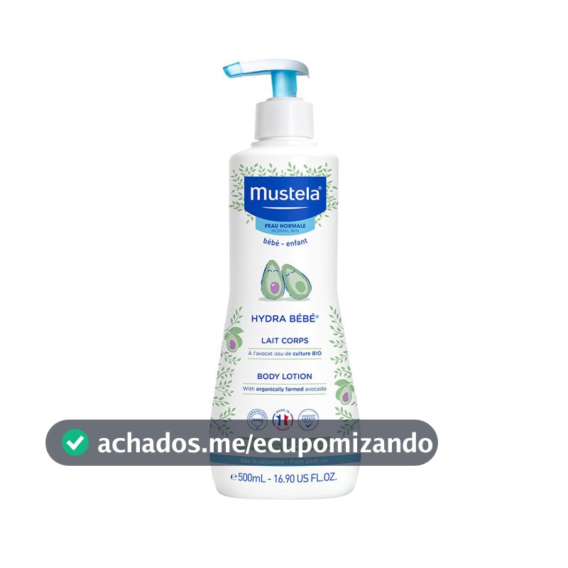 Mustela Hydra Bebê com Abacate Orgânico 500ml