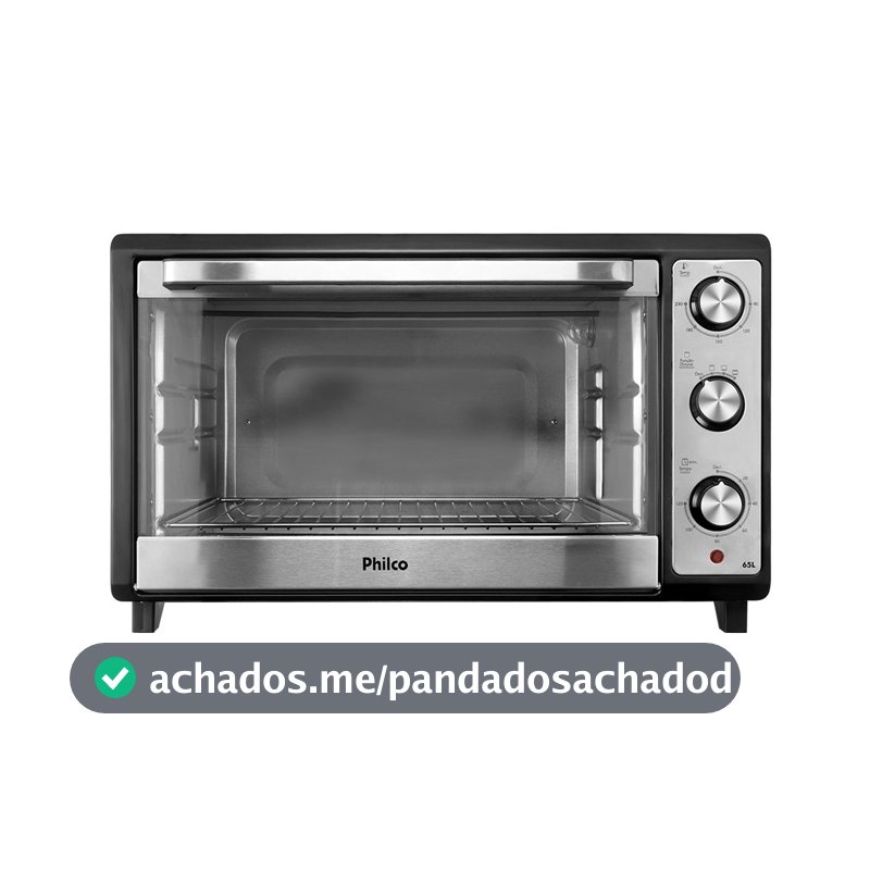 Forno Elétrico Philco PFE65 - 65 Litros, 1800W, Preto