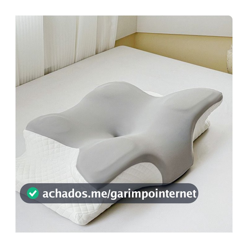 Travesseiro Ortopédico Posture Care Abas Cervical Anti Ronco Apnéia Ergonomico Espuma Premium