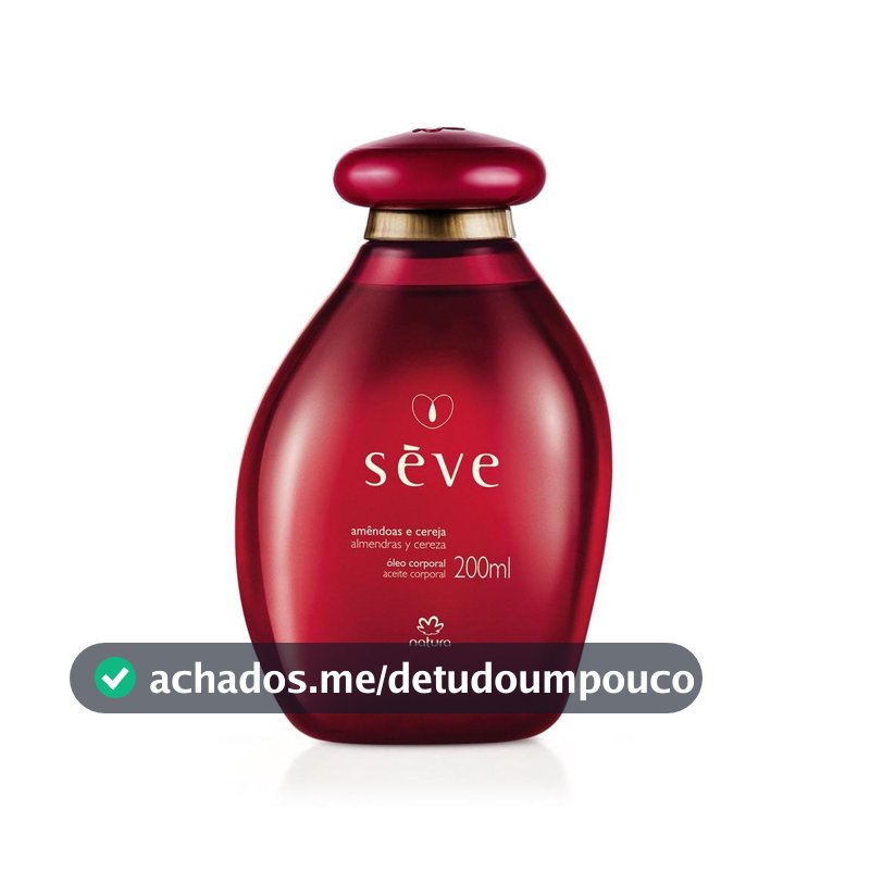 Óleo Corporal Natura Sève Amêndoas e Cereja 200ml