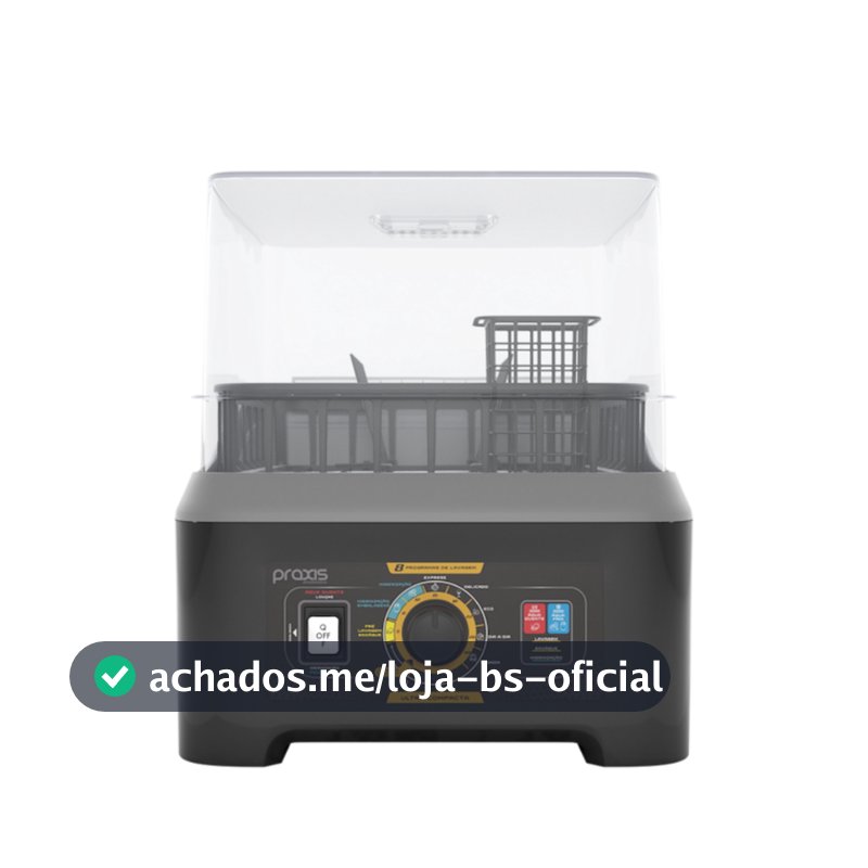 Lava Louças Praxis Portátil LLPP 2.0 Semi-Automática 127V Preto
