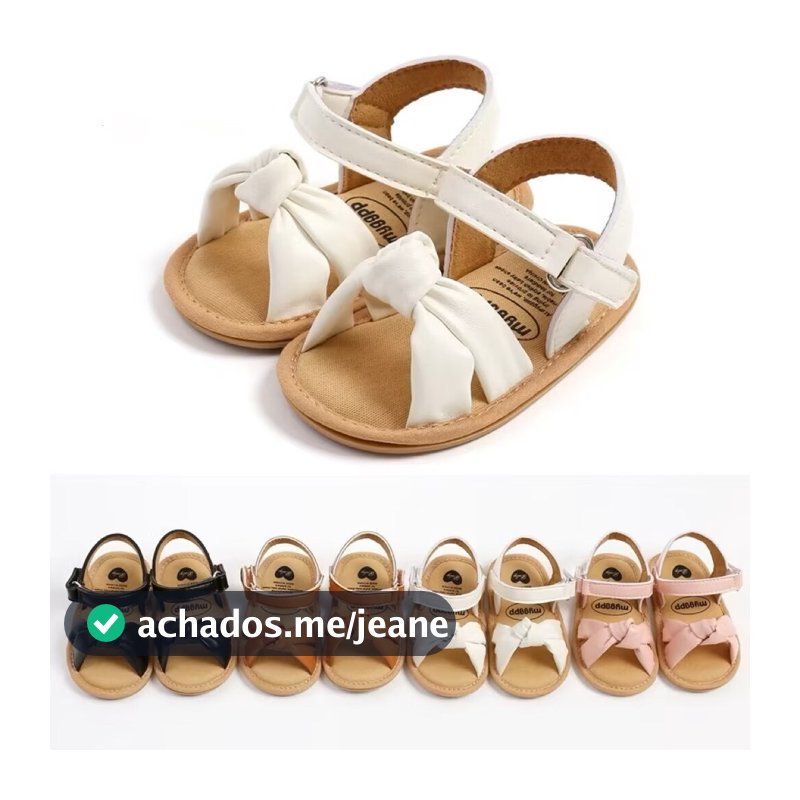 Valen Sina-Sandálias Para Crianças Meninas Dedo Do Pé Aberto Verão Atado Torção Macio Antiderrapante Sapatos De Caminhad