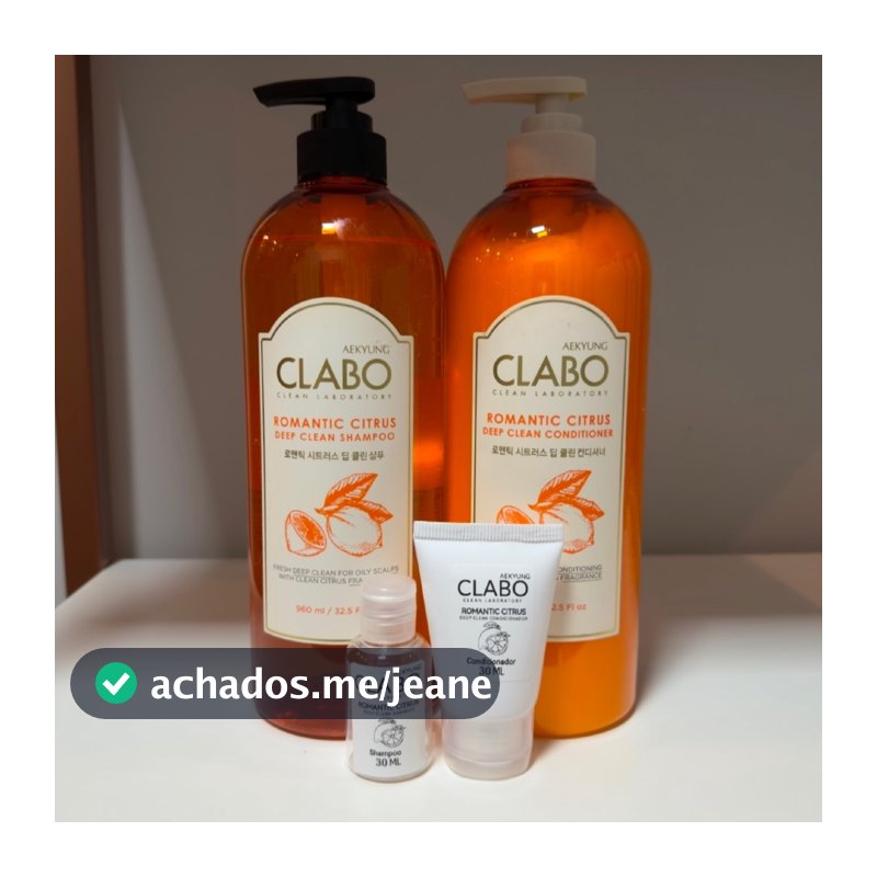 Kerasys CLABO Romantic Citrus Shampoo 15ML/30ML/60ML e Condicionador 15ML/30ML/60ML