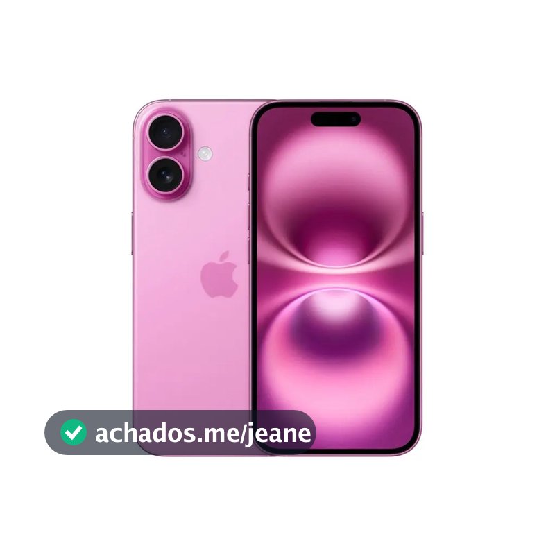 Apple iPhone 16 128GB 8GB Ram Tela 6.1'' Câmera 48Mp - Deslacrado