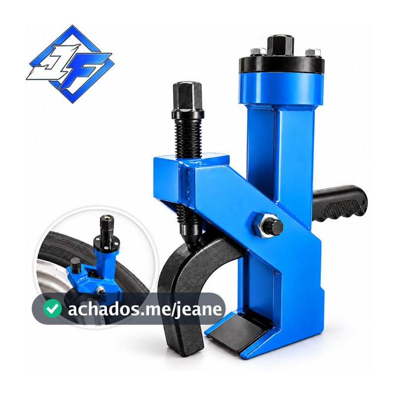 Descolador de Talão de Pneu Portátil Manual para Caminhões, Tratores e Veículos Agrícolas - Ferramenta Profissional