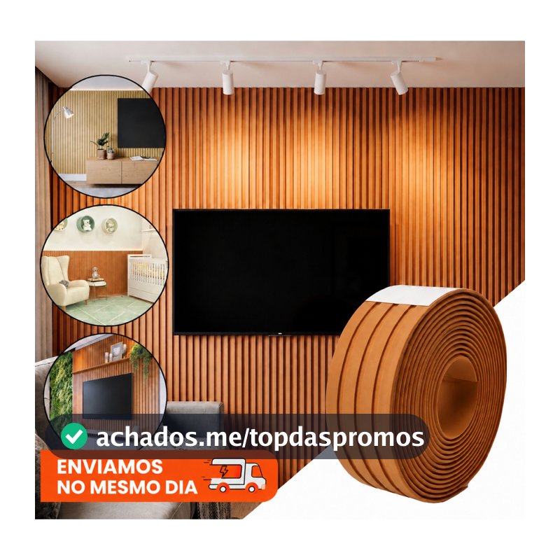 Revestimento Ripado Autocolante de EVA Flexivel Rolo