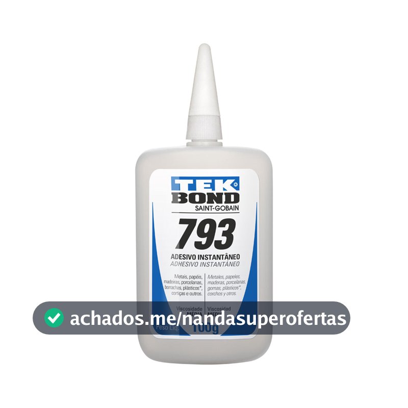 COLA ADESIVO INSTANTANEO 100G TEKBOND