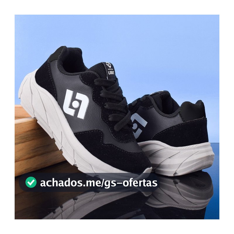 Tenis Infantil Meninos Jogger Escolar Casual Camurça