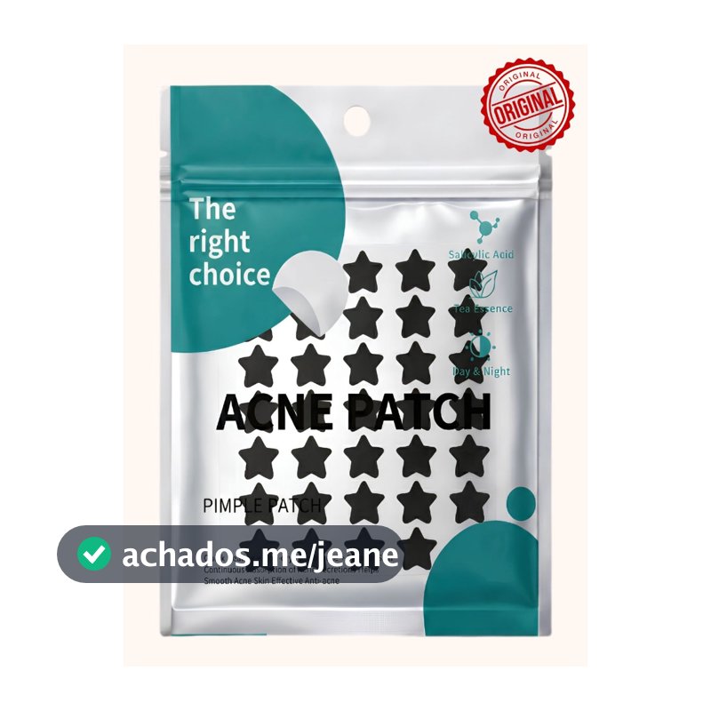 Cartela de Adesivos Para Espinhas Autocolante Formatos