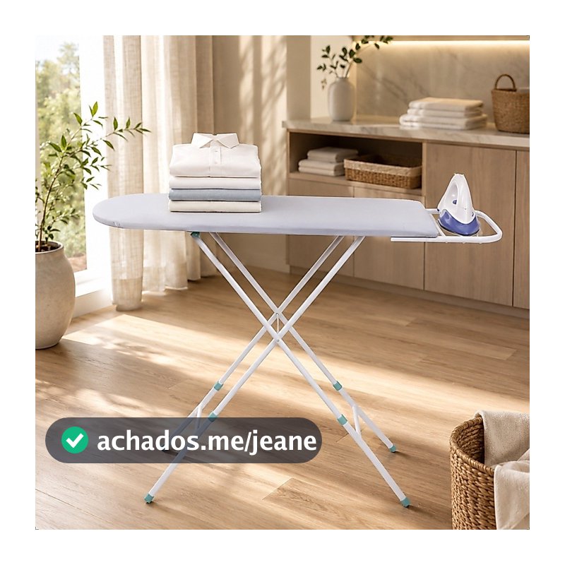 Mesa de Passar Roupa Tábua Térmica Multiuso Casa Lar