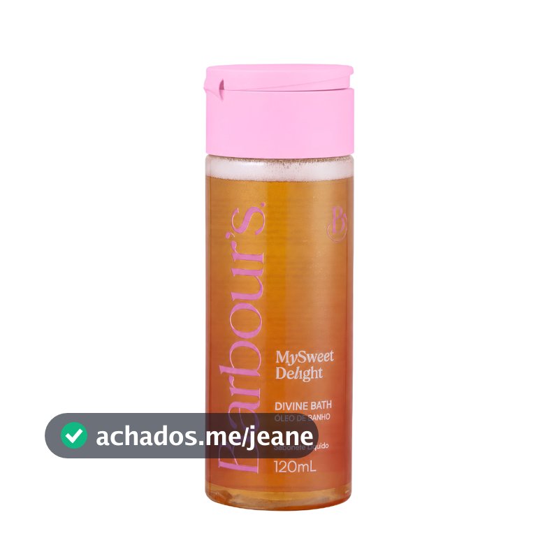 Sabonete Líquido Óleo de Banho Divine Bath My Sweet Delight Barbour’s Beauty 120 ml