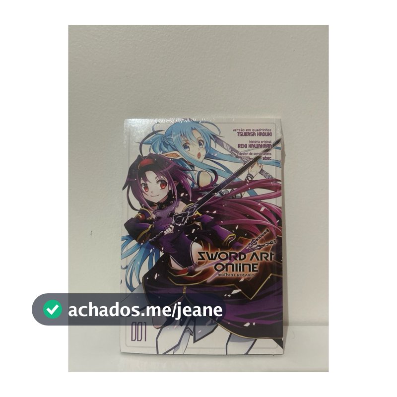 Sword Art Online - Sword art Online (Mother’s Rosário )- Vol 1 - Lacrado