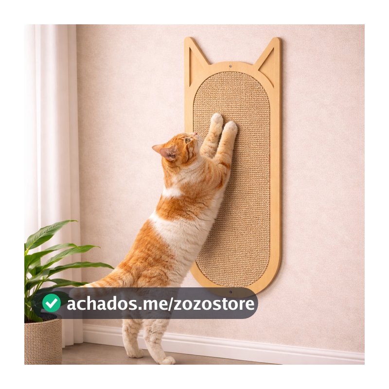Arranhador Para Gato Parede 50x20 Grande Brinquedo Pet