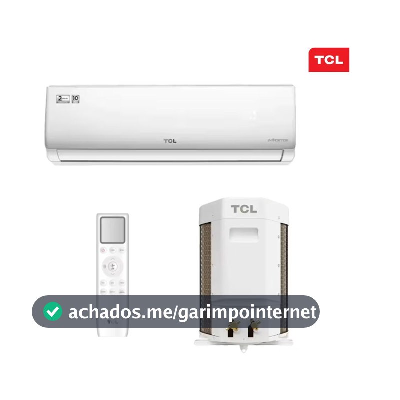 Ar Condicionado TCL Split Hi Wall Elite Inverter 12.000 Btus Tac-12csgv-inv Frio 220v