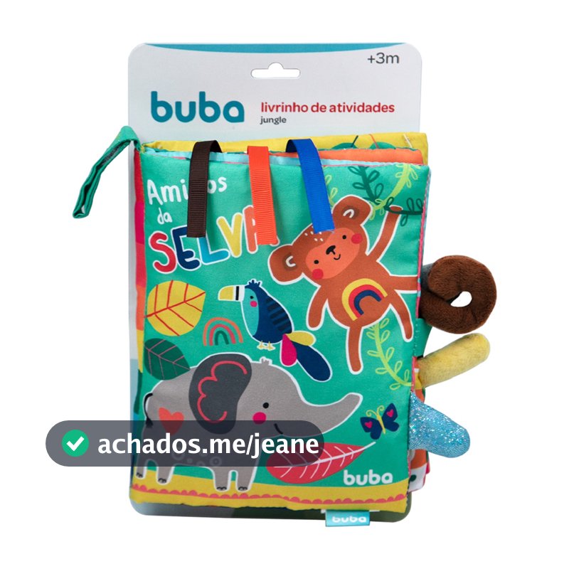Livrinho de Atividades Jungle Amigos da Selva 15343 Buba