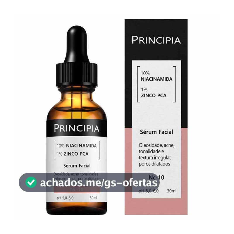 Sérum Principia 10% Niacinamida + 1% Zinco Pca NC-10