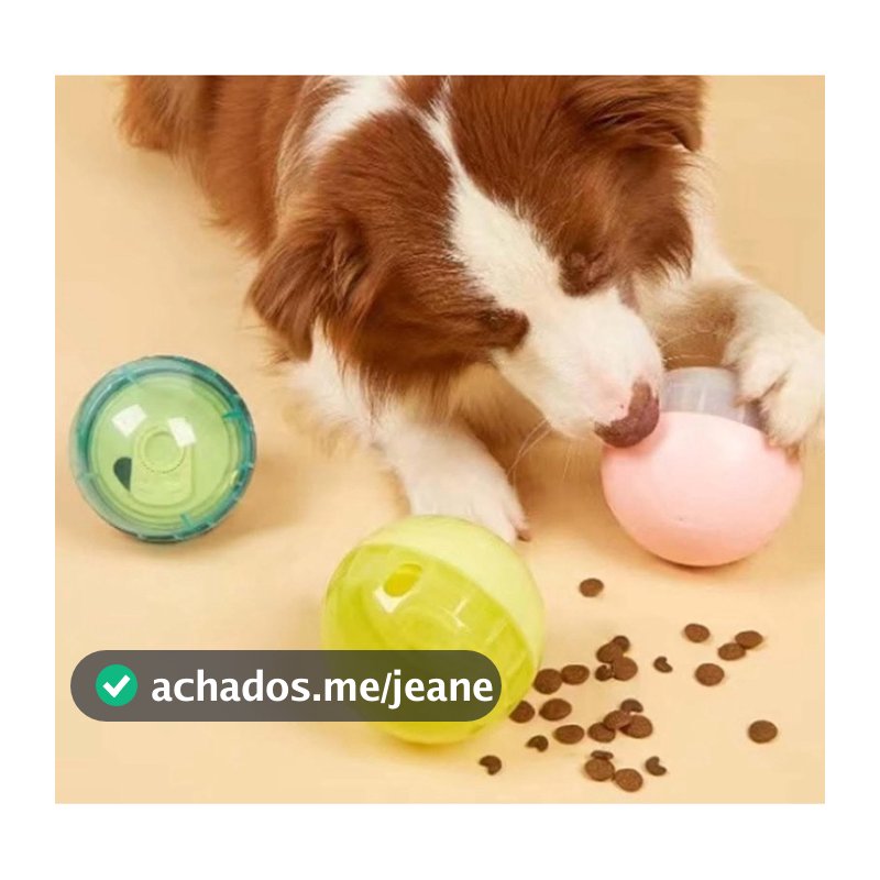 Brinquedo Bola Interativa para Cachorros | Anti-Stress e Educativa