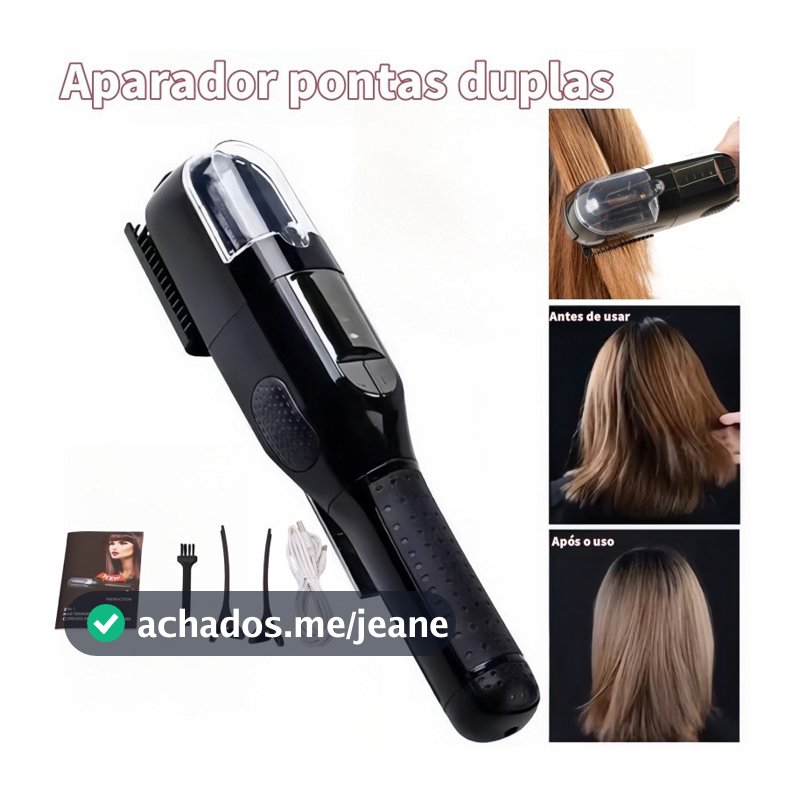2 Em 1  Máquina de Corte Bordado removedora de Pontas Duplas automática profissional recarregável