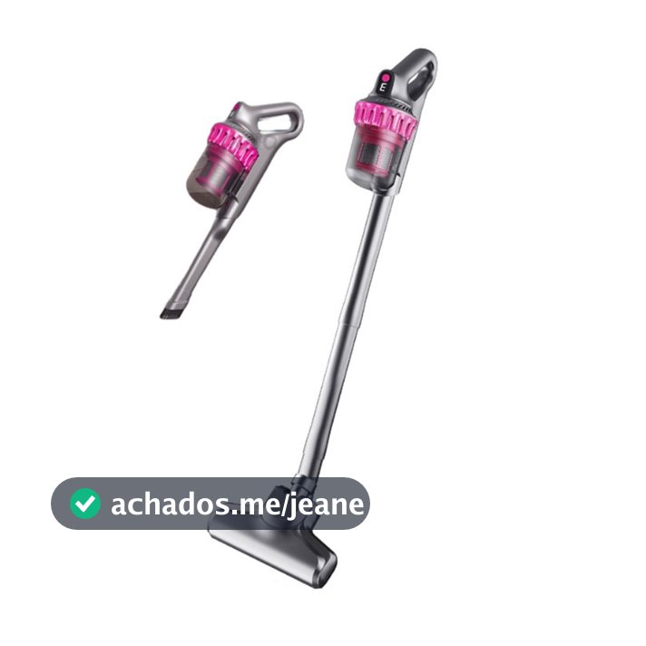 Aspirador De Po 4 Em 1 Sem Fio Potente Sucção Forte 100w Modelo ND-807