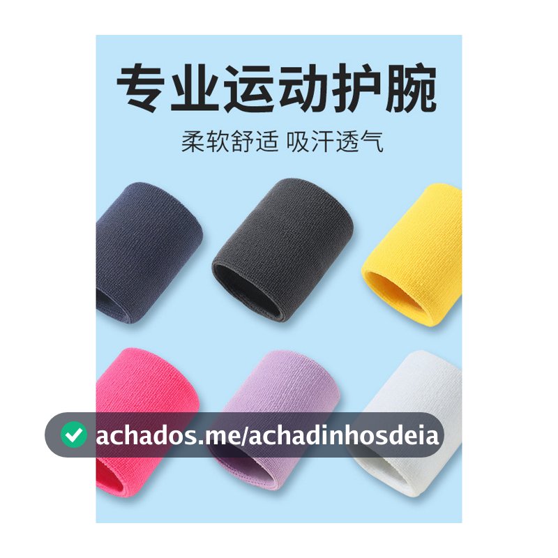 Pulseira esportiva respirável tênis absorvente de suor pulseira Fitness unissex