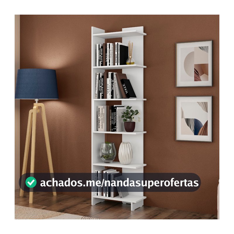 Estante Livreiro Organizador Multiuso Casa e Escritório Eccos