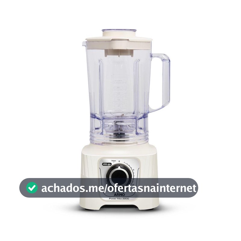 Liquidificador Arno Power Max Marfim LN64 3,1L 2200W 220V