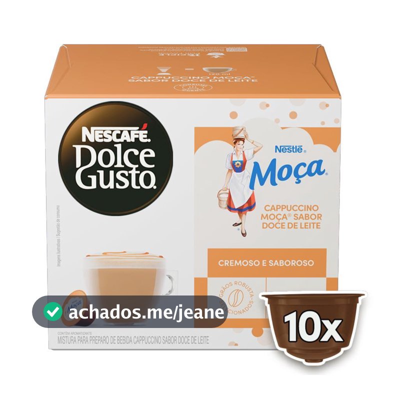 NESCAFÉ DOLCE GUSTO Cappuccino Doce de Leite 10 cápsulas