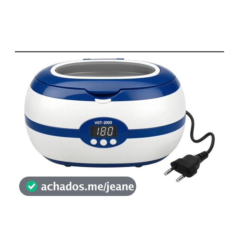 Banheira Ultrassônica Limpeza De Joias Placas Vgt2000  220v