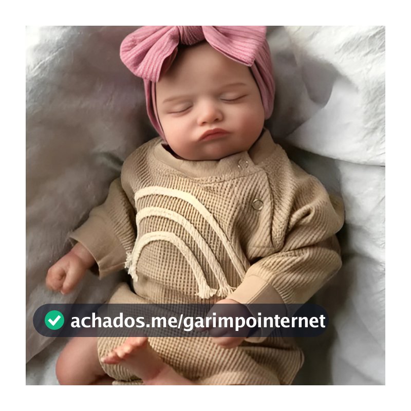 Bebê Boneca Reborn Rosali Siliconada Realista Pode dar Banho Em Promoção